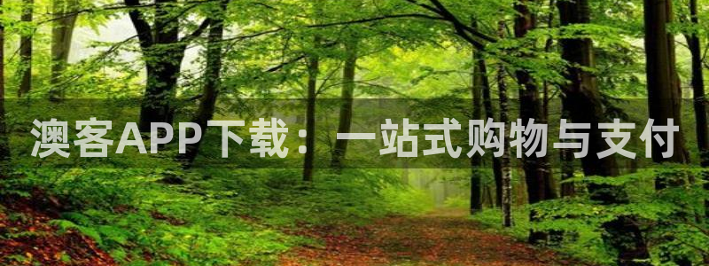 k8凯发2登录入口：澳客APP下载：一站式购物与支付